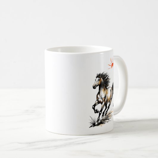 2026 Year Of The Horse Chinese Lunar Zodiac Shirt Koffiemok (Voorkant rechts)