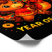 2026 Year Of The Horse Cute Lunar Newyear Art  Poster (Hoek)