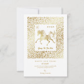 2026 Year Of The Horse Lunar New Year Calendar (Voorkant)