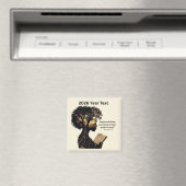 2026 Year Text Reading Magneet (Insitu (Vaatwasser))