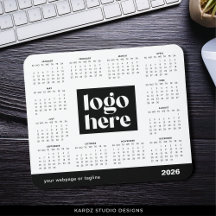 2026 Zakelijk Logo Kalender voor het hele jaar Mui