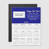 2026 Zakelijk Logo Mini Kalender (Voorkant / Achterkant)