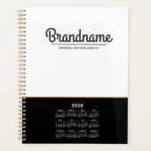 2026 Zakelijk Logo Planner (Voorkant)