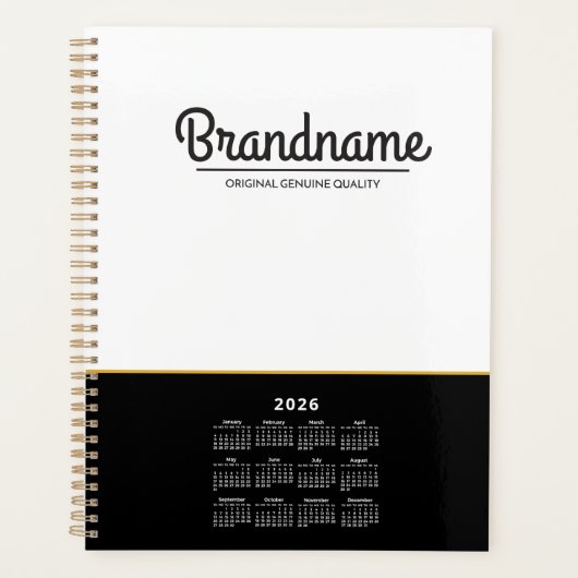 2026 Zakelijk Logo Planner (Voorkant)