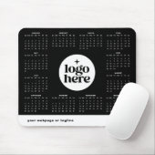 2026 Zakelijk Volledig Jaar Aangepaste Kleurenkale Muismat (Met muis)