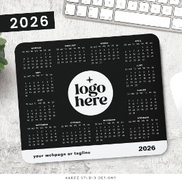 2026 Zakelijke Kalender voor het hele jaar met Aan Muismat