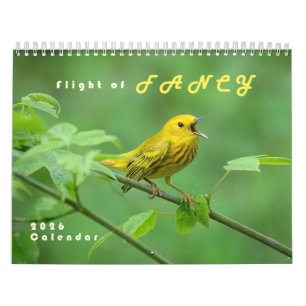 2026 Zangers - Originele Vogel Fotokalender Kalender