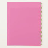 2026 Zelfzorg Schattig Meisjesachtig Gepersonalise Planner (Achterkant)