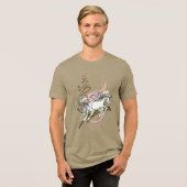 2026 Zodiac Horse Tri-Blend Shirt (Voorkant volledig)