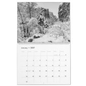 2026 Zwart-Wit Colorado Kalender (Jan 2027)