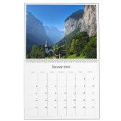 2026 Zwitserland natuur & landschapsfoto Kalender (Jan 2026)