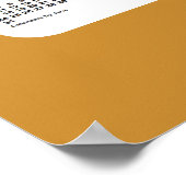 2027-2028 Gold 2 jaar Wall Agenda van Janz Poster (Hoek)