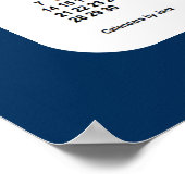 2027-2028 Schoolagenda voor politie: Blauwe School Poster (Hoek)