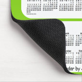 2027-2029 Geel groen 3 jaar agenda van Janz Muismat (Hoek)