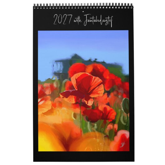 2027 (202x) met fantabuloustef kunst kalender (Hoes)