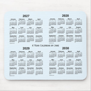 2027-2030 Alice Blue 4 Year Agenda van Janz Muismat