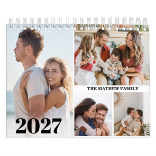 2027 Aangepaste Foto Agenda Eenvoudig Maak Je Eige Kalender