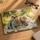 2027 Aangepaste gezelfamiliefoto  Kalender
