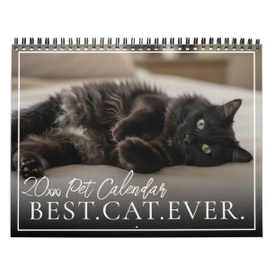 2027 Aangepaste Huisdierkat Beste Kat Ooit Uw Foto Kalender