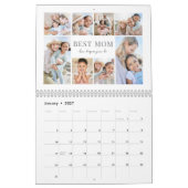 2027 Aangepaste Moeder Foto Kalender (Jan 2027)
