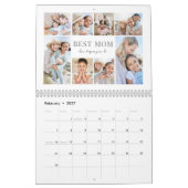 2027 Aangepaste Moeder Foto Kalender (Feb 2027)