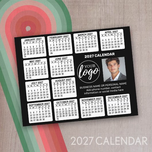 2027 advertentiekalender op papier