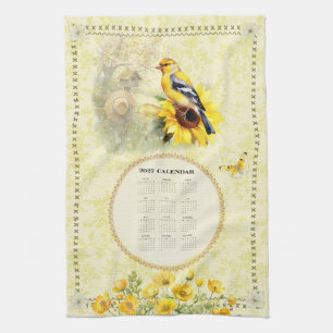 2027 Agenda Handdoek Geel Putter
