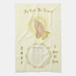 2027 Agenda Handdoek In God Gelooven Wij
