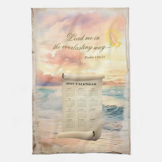 2027 Agenda Handdoek Inspirerend Psalm 139 (Verticaal)