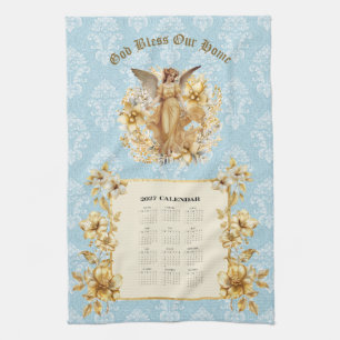2027 Agenda Handdoek Pretty Guardian Angel