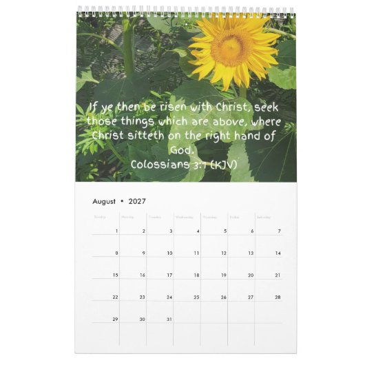 2027 Agenda Kalender (Aug 2027)
