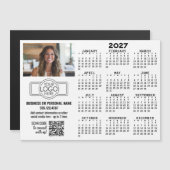 2027 Agenda Magneet -- logo, QR Code, Foto (Voorkant / Achterkant)