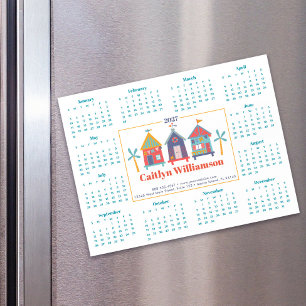 2027 Agenda Makelaar Kalender Strandhuis Magneet