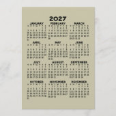 2027 Agenda - MCM Patroon op Achterkant Programmakaart (Voorkant)