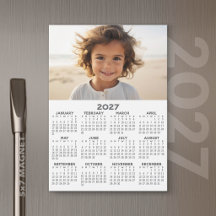2027 Agenda met Foto - Kalender voor het hele jaar