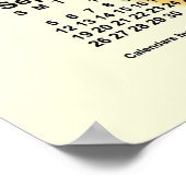 2027 Agenda met zonnige dagen van Janz Poster (Hoek)