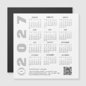 2027 Agenda QR Code Bedrijfslogo Weggevertje (Voorkant / Achterkant)