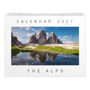 2027 Alpen natuur & landschap foto Kalender