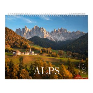 2027 Alpen natuur & landschap foto Kalender