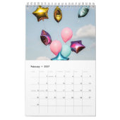2027 Ballonnen Kalender (Feb 2027)