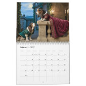 2027 Basset Hound hondenkalender Kalender (Feb 2027)