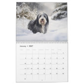 2027 Bearded Collies Kalender (Jan 2027)