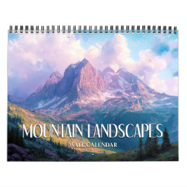 2027 Berglandschappen Kalender