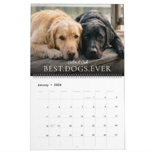 2027 Beste Honden Ooit Maak Je Eigen Foto Huisdier Kalender
