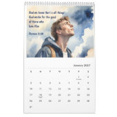 2027 Bijbelverzen Inspirerend  Kalender (Jan 2027)