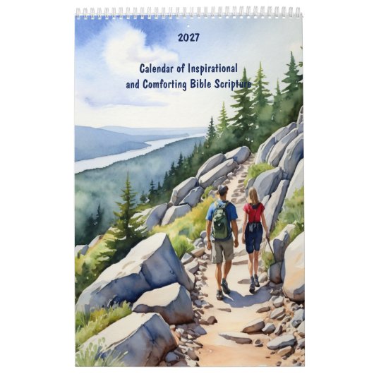 2027 Bijbelverzen Inspirerend  Kalender (Hoes)