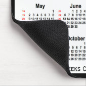 2027 Black Two Tone 52 Weeks Agenda door Janz Muismat (Hoek)