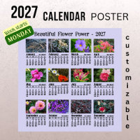 2027 Bloemen Foto Agenda - Maandag Week