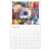 2027 Bloemen Kalender (Mar 2027)