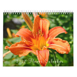 2027 Bloemencalender Kalender